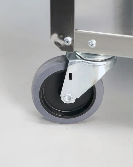 Xe Đẩy Tiện Ích Inox 3 Tầng Lakeside 311 Tải Trọng 136.05 kg, Gờ Cao