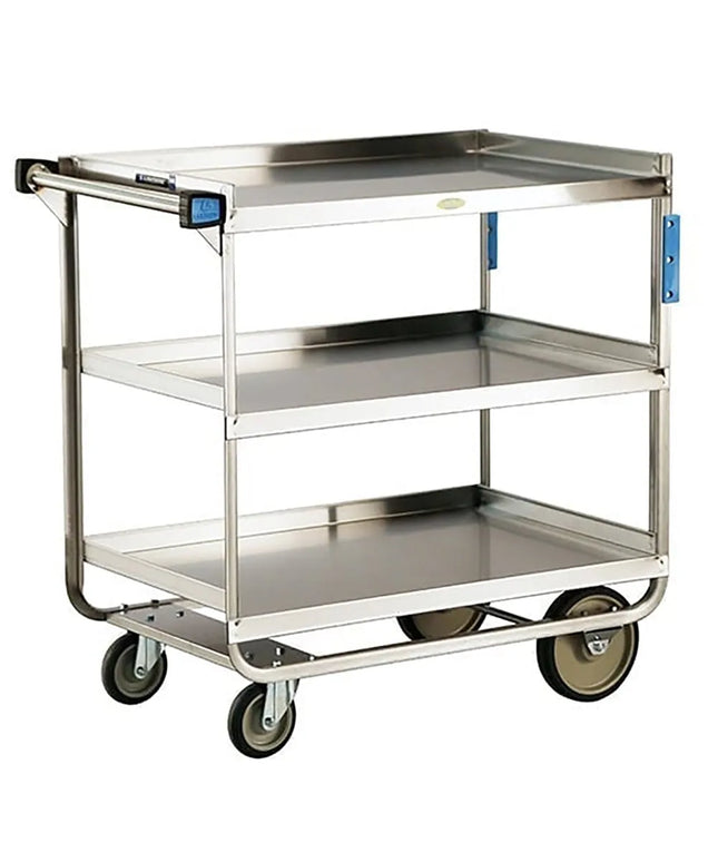 Xe Đẩy Tiện Ích Inox 3 Tầng Lakeside 544 Tải Trọng 317.46 kg, Gờ Nâng
