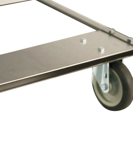 Xe Đẩy Tiện Ích Inox 3 Tầng Lakeside 744 Tải Trọng 317.46 kg, Gờ Nâng
