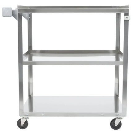 Xe Đẩy Tiện Ích Inox 3 Tầng Vollrath 97126 Tải Trọng 181.41 kg, Gờ Nâng