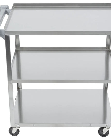Xe Đẩy Tiện Ích Inox 3 Tầng Vollrath 97126 Tải Trọng 181.41 kg, Gờ Nâng
