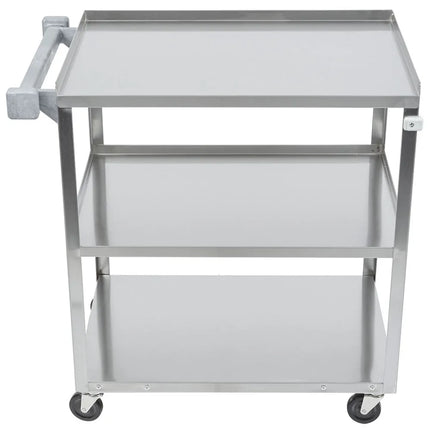 Xe Đẩy Tiện Ích Inox 3 Tầng Vollrath 97126 Tải Trọng 181.41 kg, Gờ Nâng