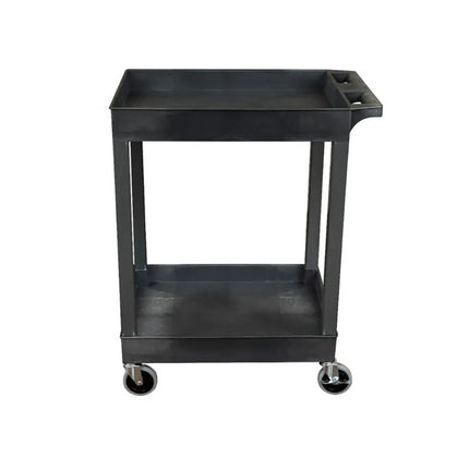 Xe Đẩy Tiện Ích Khay Nhựa Luxor 2 Tầng Tải Trọng 226.76 kg Thành Cao SEC11HD-B