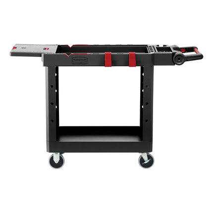Xe Đẩy Tiện Ích Polymer 2 Tầng Rubbermaid 1997206 Tải Trọng 226.76 kg, Gờ Cao