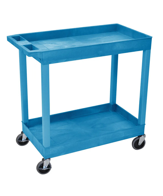 Xe Đẩy Tiện Ích Polymer Luxor 2 Tầng Tải Trọng 181.41 kg Thành Cao EC11-BU
