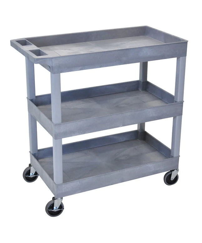 Xe Đẩy Tiện Ích Polymer Luxor 3 Tầng Tải Trọng 181.41 kg Thành Cao EC111-G