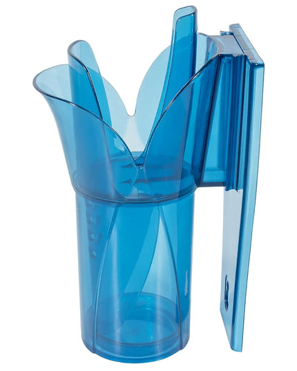 Xẻng Xúc Đá Tròn San Jamar SI5000 Saf-T-Scoop® Có Tấm Chắn Khớp Ngón Kèm Giá Đỡ Guardian™ Polycarbonate 296 ml