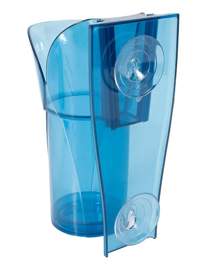 Xẻng Xúc Đá Tròn San Jamar SI5000 Saf-T-Scoop® Có Tấm Chắn Khớp Ngón Kèm Giá Đỡ Guardian™ Polycarbonate 296 ml