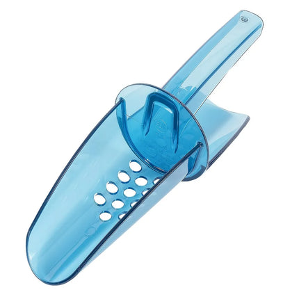 Xẻng Xúc Đá Tròn San Jamar SI5000 Saf-T-Scoop® Có Tấm Chắn Khớp Ngón Kèm Giá Đỡ Guardian™ Polycarbonate 296 ml