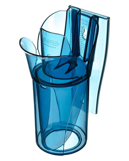 Xẻng Xúc Đá Tròn San Jamar SI7700 Saf-T-Scoop® Có Tấm Chắn Khớp Ngón Kèm Giá Đỡ Guardian™ Polycarbonate 710 ml