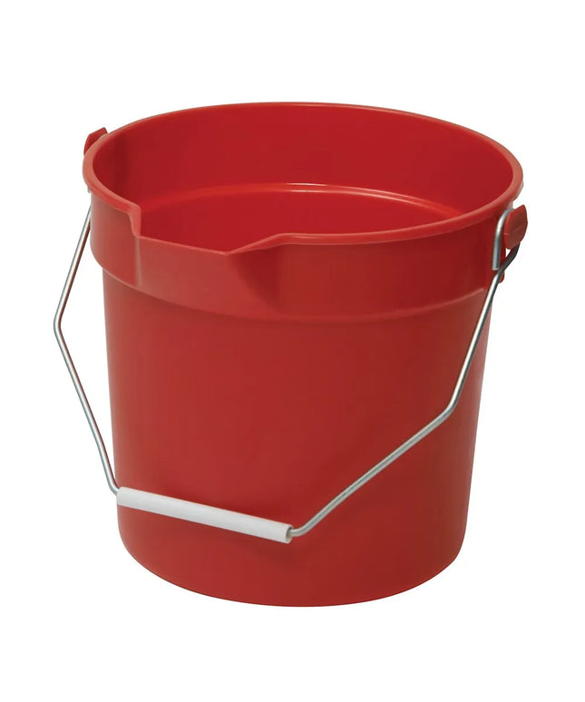 Xô Đa Năng Winco UPP-10R 9.5 lít Có Vòi Rót - Nhựa, Đỏ