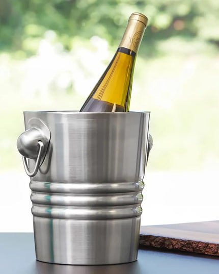 Xô Đựng Champagne/Rượu Vang Hai Lớp Vollrath 46616 17.8 cm - Thép Không Gỉ, Hoàn Thiện Satin