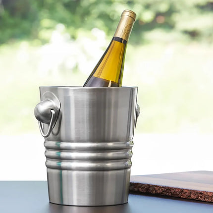 Xô Đựng Champagne/Rượu Vang Hai Lớp Vollrath 46616 17.8 cm - Thép Không Gỉ, Hoàn Thiện Satin