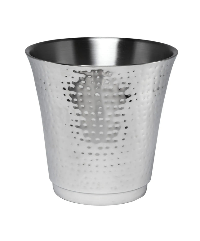 Xô Đựng Rượu Vang Hai Lớp American Metalcraft HMWB 21.9 cm - Thép Không Gỉ, Hoàn Thiện Búa