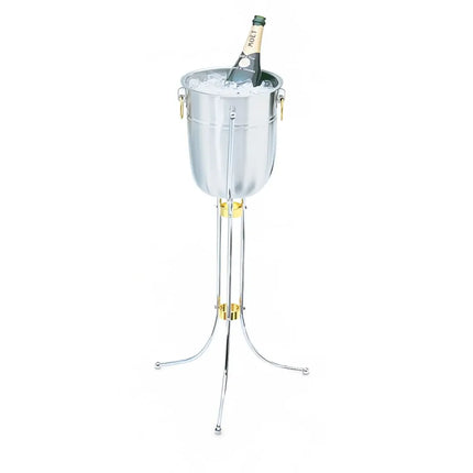 Xô Đựng Rượu Vang Vollrath 46801 25.7 cm, Thép Không Gỉ, Tay Cầm Đồng Thau