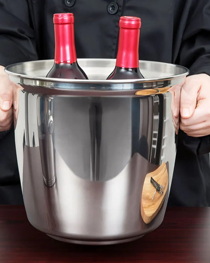 Xô Đựng Rượu Vang Vollrath 47625 23.2 cm - Thép Không Gỉ, Hoàn Thiện Gương