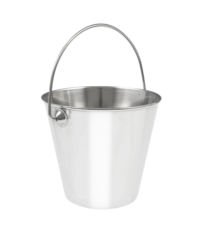 Xô Phục Vụ Tròn Mini American Metalcraft SSP43 Có Tay Cầm 946 ml - 12.7 cm x 11.7 cm, Inox