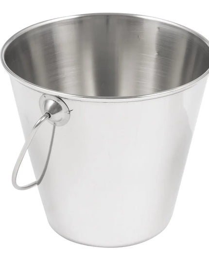 Xô Phục Vụ Tròn Mini American Metalcraft SSP43 Có Tay Cầm 946 ml - 12.7 cm x 11.7 cm, Inox