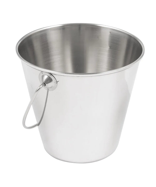 Xô Phục Vụ Tròn Mini American Metalcraft SSP43 Có Tay Cầm 946 ml - 12.7 cm x 11.7 cm, Inox