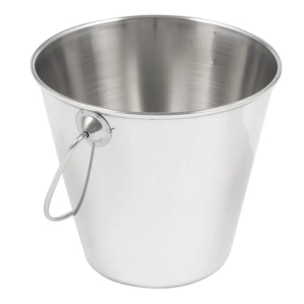 Xô Phục Vụ Tròn Mini American Metalcraft SSP43 Có Tay Cầm 946 ml - 12.7 cm x 11.7 cm, Inox