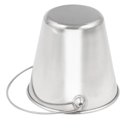 Xô Phục Vụ Tròn Mini American Metalcraft SSP43 Có Tay Cầm 946 ml - 12.7 cm x 11.7 cm, Inox
