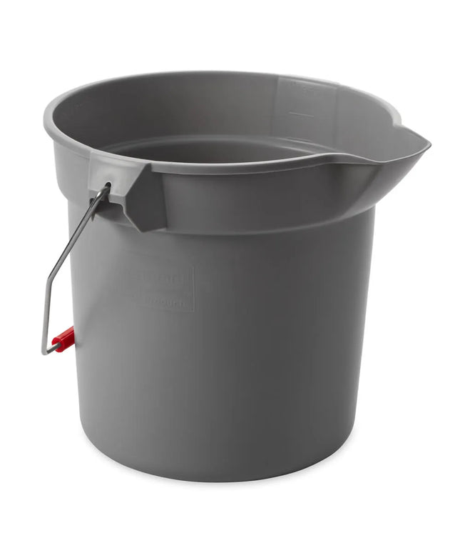 Xô Tròn Rubbermaid FG296300GRAY BRUTE 9.5 lít - Xám