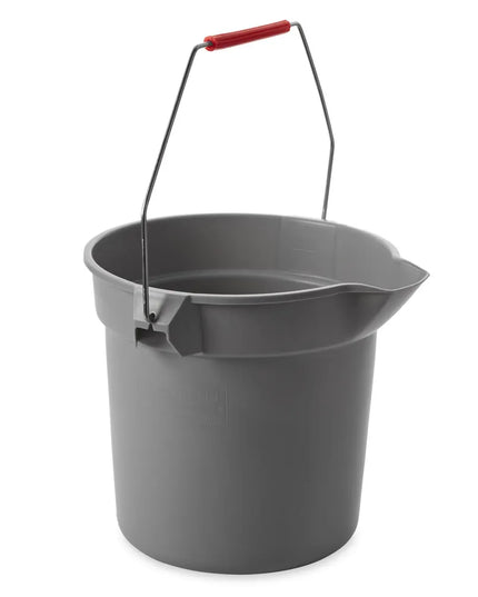 Xô Tròn Rubbermaid FG296300GRAY BRUTE 9.5 lít - Xám