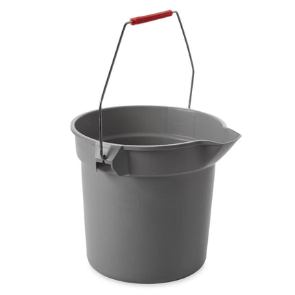 Xô Tròn Rubbermaid FG296300GRAY BRUTE 9.5 lít - Xám