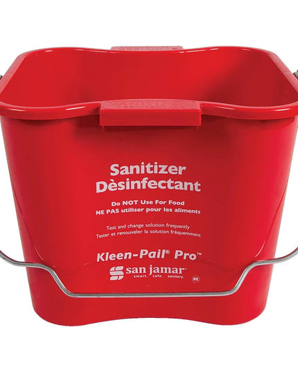 Xô Vệ Sinh San Jamar KPP256RD Kleen-Pail® Pro™ 7.6 lít - Nhựa, Đỏ