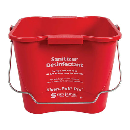 Xô Vệ Sinh San Jamar KPP256RD Kleen-Pail® Pro™ 7.6 lít - Nhựa, Đỏ