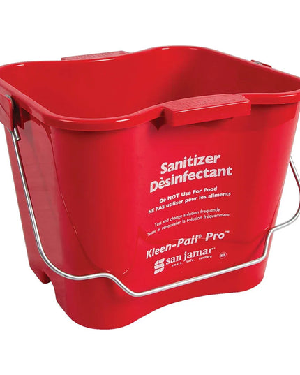 Xô Vệ Sinh San Jamar KPP256RD Kleen-Pail® Pro™ 7.6 lít - Nhựa, Đỏ