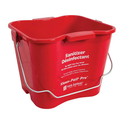 Xô Vệ Sinh San Jamar KPP256RD Kleen-Pail® Pro™ 7.6 lít - Nhựa, Đỏ