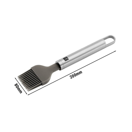 ZWILLING | Basting & Pastry Brush – Stainless Body, Heat‑Resistant Silicone - 200 mm