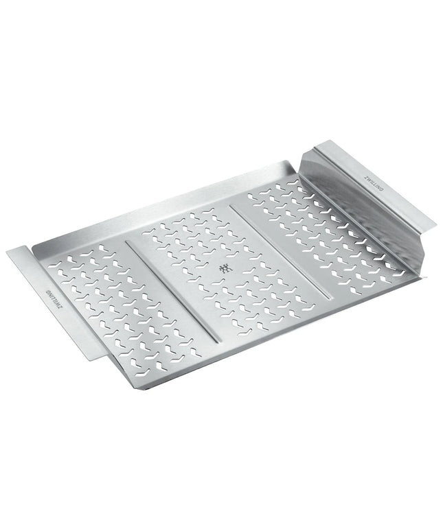 ZWILLING | BBQ Grill Basket XL without Handle – Silver, For Veg, Meat & Fish