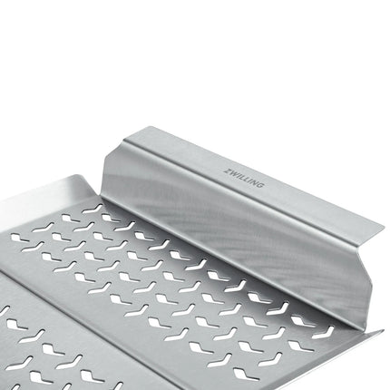 ZWILLING | BBQ Grill Basket XL without Handle – Silver, For Veg, Meat & Fish
