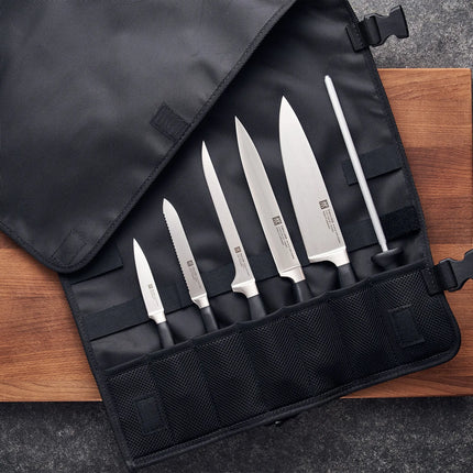 ZWILLING | Chef Knife Bag – 7-Pocket - No Shoulder Strap - Nylon - Black