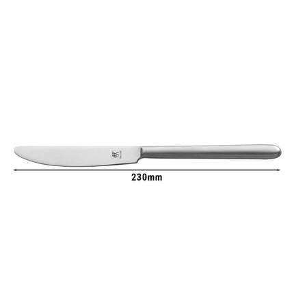 ZWILLING | Chiaro Table Knife – 230 mm - 18/10 Stainless Steel - Matte - Dishwasher Safe