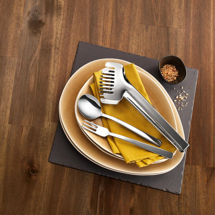 ZWILLING | Dinner Pasta Tongs – Spring-Loaded Arms - Large Grip - 18/10 Stainless Steel