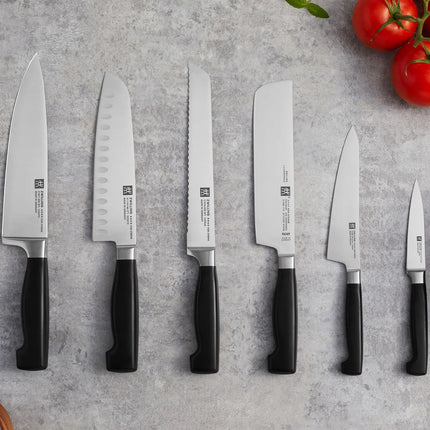 ZWILLING | Four Star Bread Knife – 20 cm blade - serrated edge for bread & rolls - FRIODUR ice-hardened