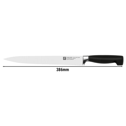 ZWILLING | Four Star Ham Knife – 16 cm blade - plain edge - FRIODUR ice-hardened