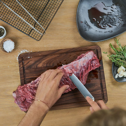 ZWILLING | Four Star Meat Carving Knife – 20 cm blade - plain edge - for raw, roasted & cooked meat - FRIODUR ice-hardened