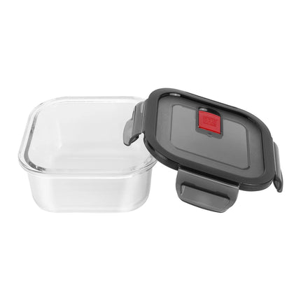 ZWILLING | Gusto Rectangular Borosilicate Glass Food Container – 0.5 L - Airtight, Leakproof