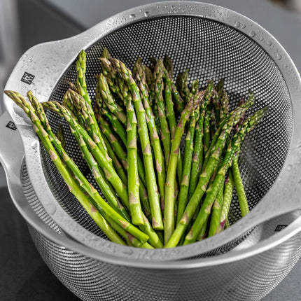 ZWILLING | Mesh Sieve & Colander Bowl – Ø 200 mm - 18/10 Stainless Steel - With Handles
