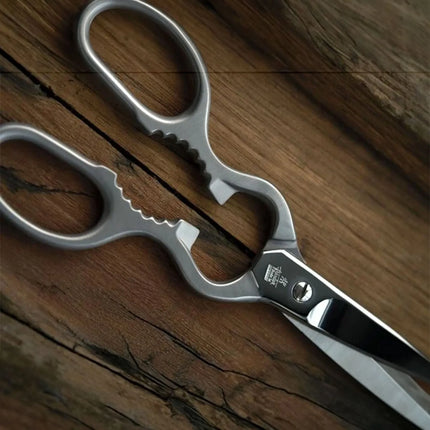 ZWILLING | Multi-Purpose Kitchen Scissors – 200 mm - Stainless Steel - Bottle & Lid Opener