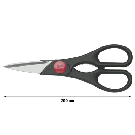 ZWILLING | Multipurpose Kitchen Scissors 200 mm – Black - FRIODUR Ice-Hardened Blades