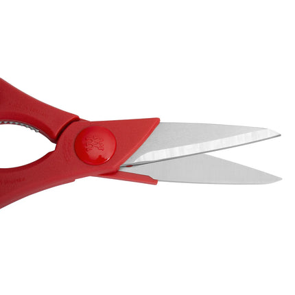 ZWILLING | Multipurpose Kitchen Scissors 200 mm – Red - FRIODUR Ice-Hardened Blades