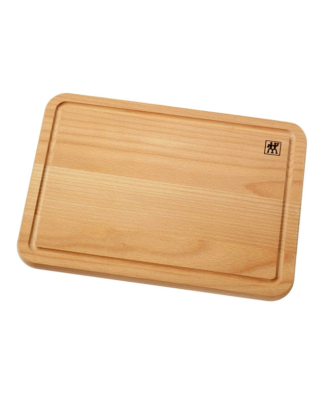 ZWILLING | Oiled Beech Chopping Board with Juice Groove – 350×250 mm - Reversible