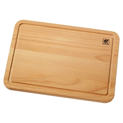 ZWILLING | Oiled Beech Chopping Board with Juice Groove – 350×250 mm - Reversible