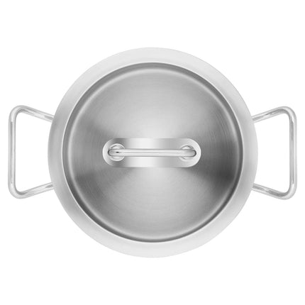 ZWILLING | Pan Ø 28 cm – SIGMA Classic+ Base - Induction & Oven‑Safe 200°C - Stay‑Cool Handles - Filling Scale