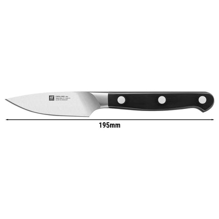 ZWILLING | Paring & Garnishing Knife – FRIODUR® Ice‑Hardened - 80 mm - Made in Germany - 3‑Rivet Handle